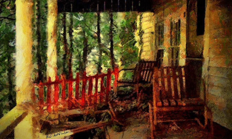 900x541 My Old Kentucky Home Painting By Rc Dewinter - My Old Kentucky Home Painting