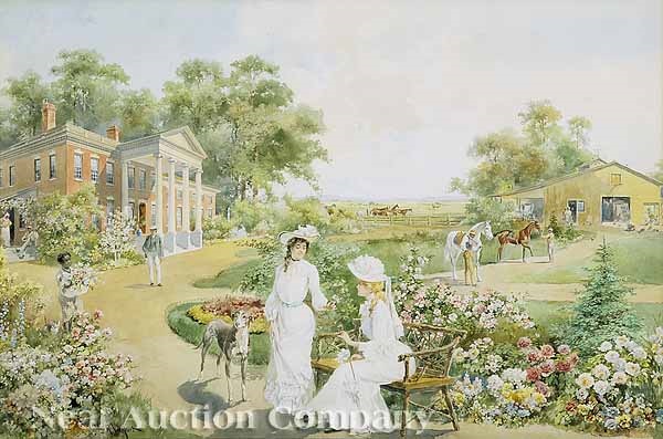 600x397 My Old Kentucky Home By Richard Veenfliet On Artnet - My Old Kentucky Home Painting