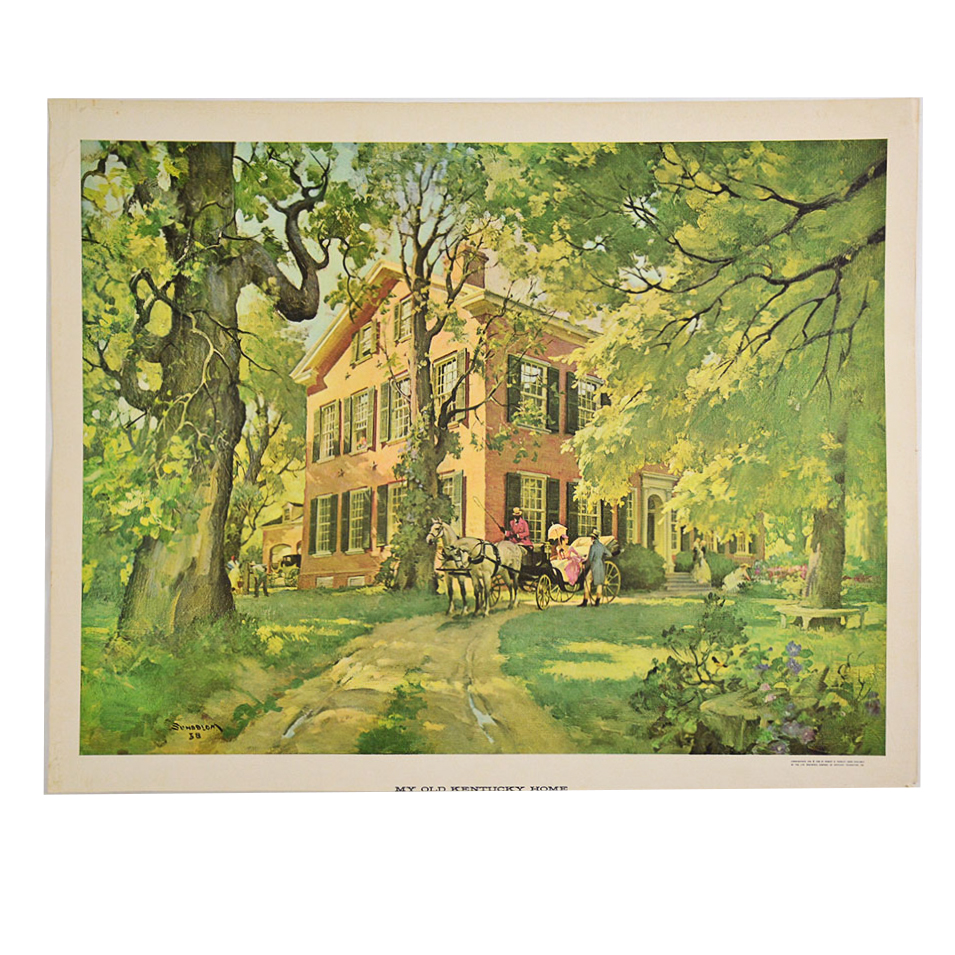 My Old Kentucky Home Painting at PaintingValley.com | Explore ...