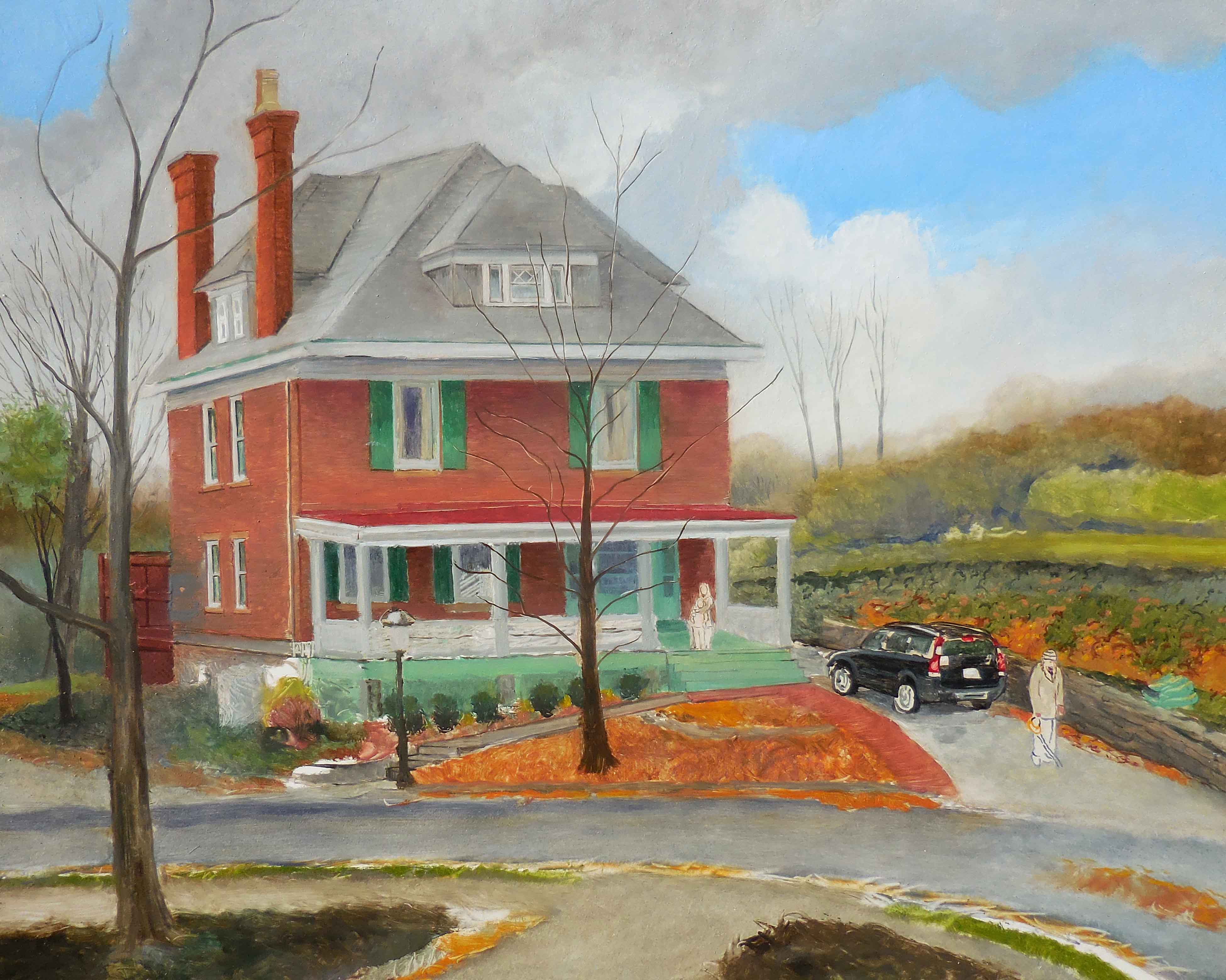 3900x3120 Landscapes Paintings By Tom Lohre - My Old Kentucky Home Painting