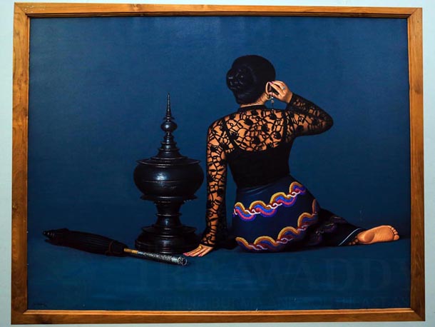 610x458 Myanmar] Painting With Precision - Myanmar Painting