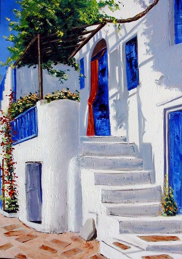 631x900 Mykonos Paintings Fine Art America - Mykonos Painting