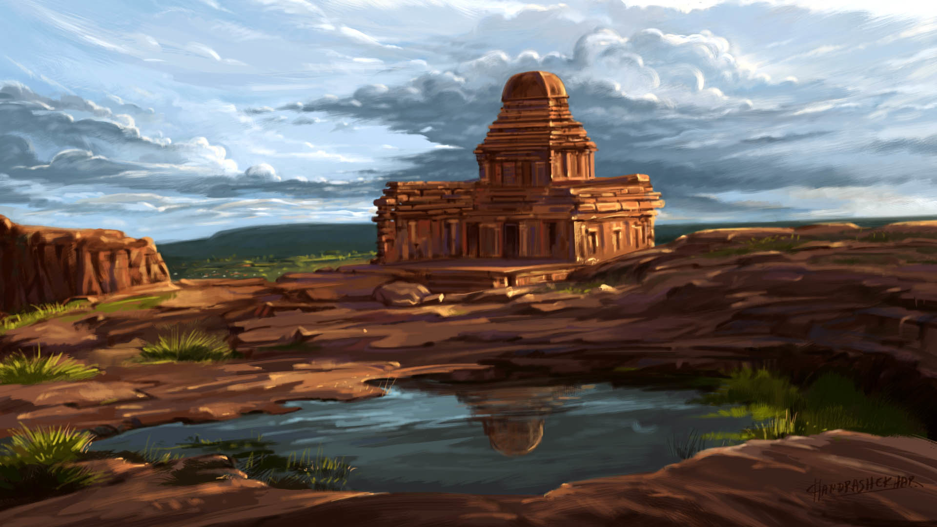 1920x1080 Chandrashekhar Yaligod - Mypainting