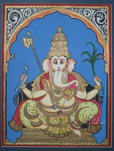377x499 Traditional Mysore Paintings - Mysore Painting