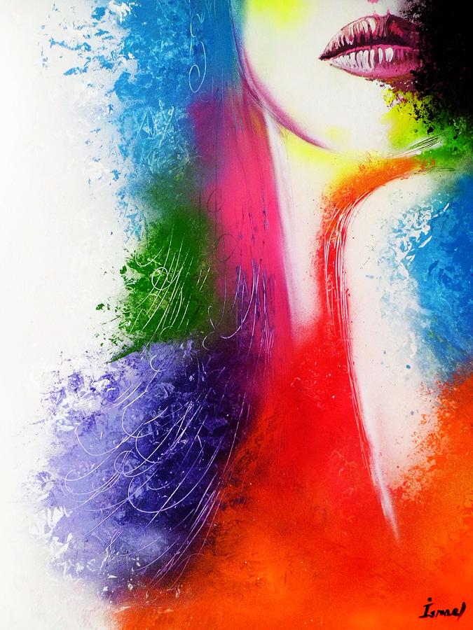 675x900 Mysterious Girl Painting By Ismael Paint - Mysterious Painting