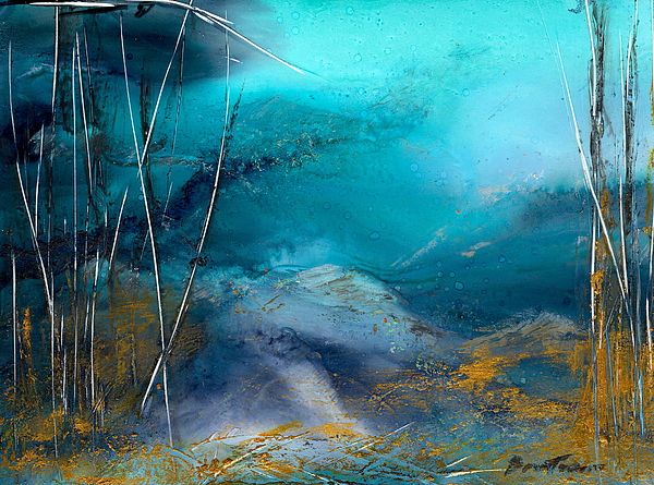 600x445 Mysterious Painting By Alexis Bonavitacola Acrylics - Mysterious Painting