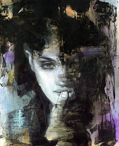 245x300 Mysterious Woman Paintings Fine Art America - Mysterious Painting