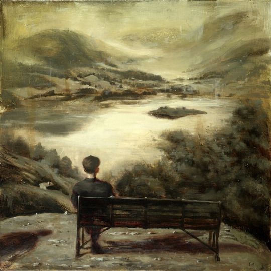 540x540 Joshua Flint, Paintings. Fantastically Mysterious - Mysterious Painting