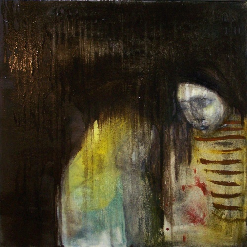 500x500 Laurel Hausler Mysterious Narrative Painting By Laurel Hausler - Mysterious Painting