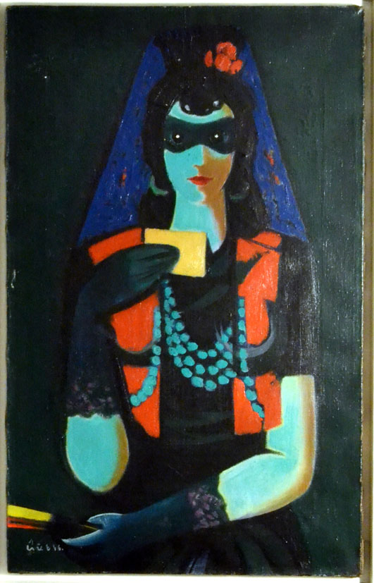 531x827 Mysterious Painting Of A Woman With Veil - Mysterious Painting