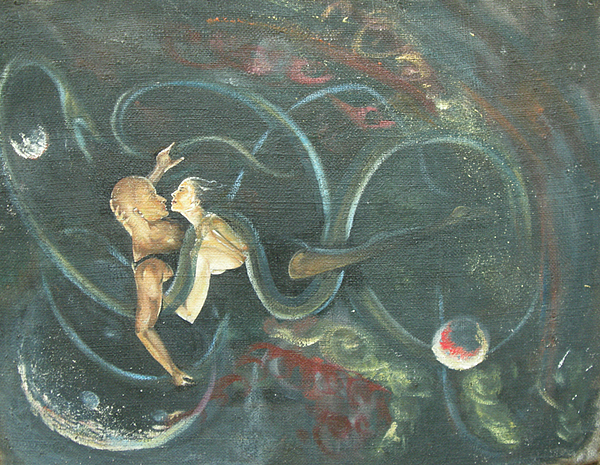 600x465 Mystic Love Painting By Rahul Malpani - Mystic Painting