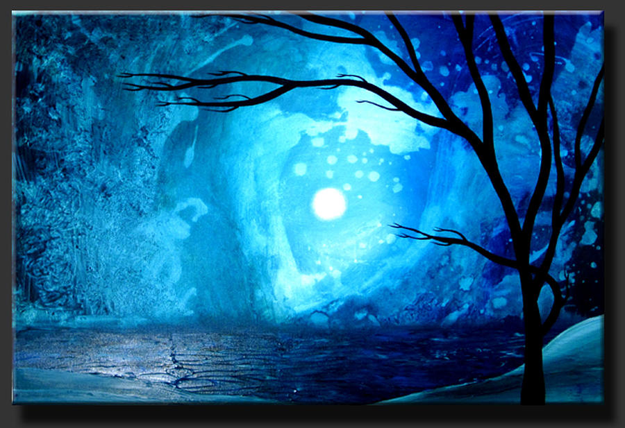 900x617 Mystic Painting By Dora Woodrum - Mystic Painting