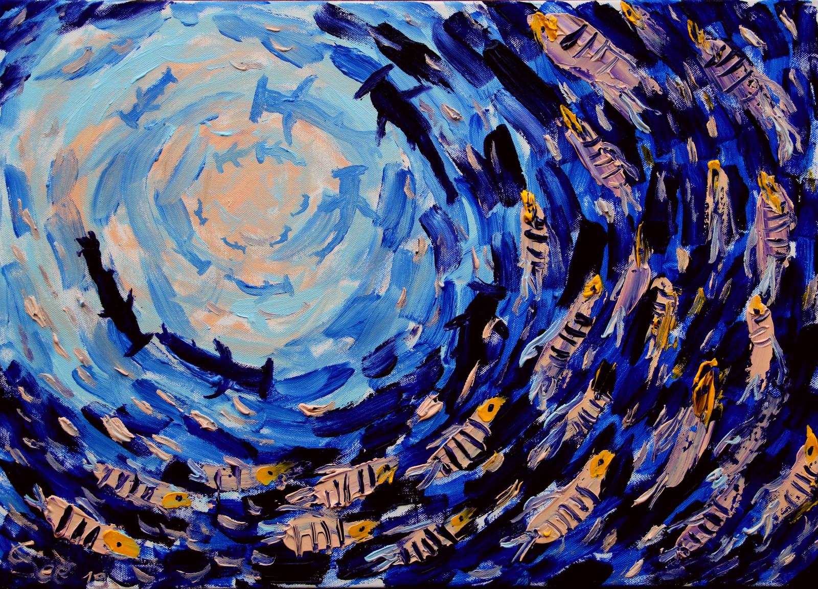 1600x1152 Mystic Landscapes Oil Paintings Of Ocean Christian Seebauer - Mystic Painting