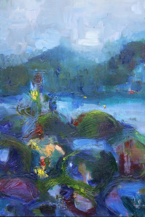 570x855 Buy The Reflection Of Blue Mystic - Mystic Painting