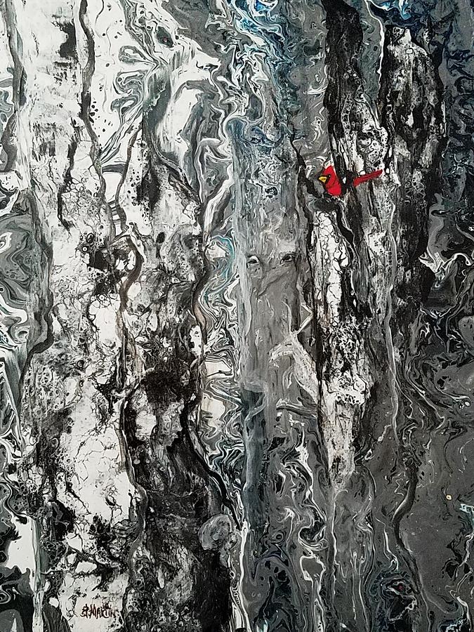 675x900 Guardian Of The Mystical Forest Painting By Annie St Martin - Mystical Forest Painting