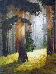 236x312 Mystical Forest By Gleb Goloubetski, Oil On Canvas, 100cmx80cm - Mystical Forest Painting