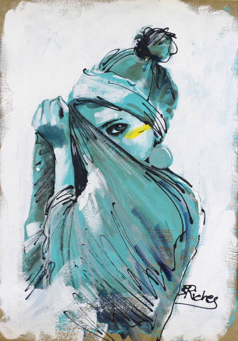 770x1105 Saatchi Art Mystique Painting By Sara Riches - Mystique Painting