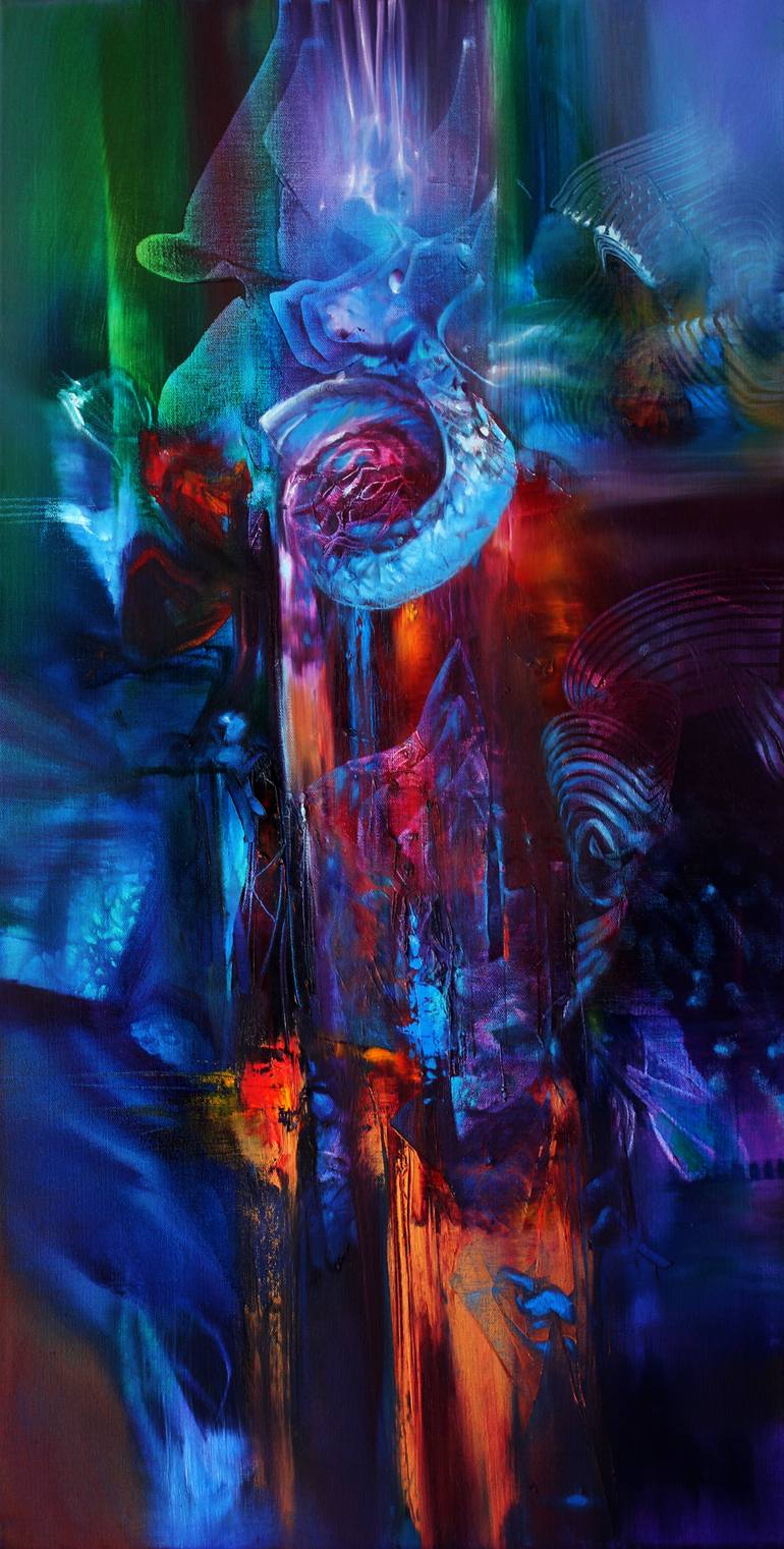 770x1521 Saatchi Art Mystique Painting By Vjekoslav Nemesh - Mystique Painting