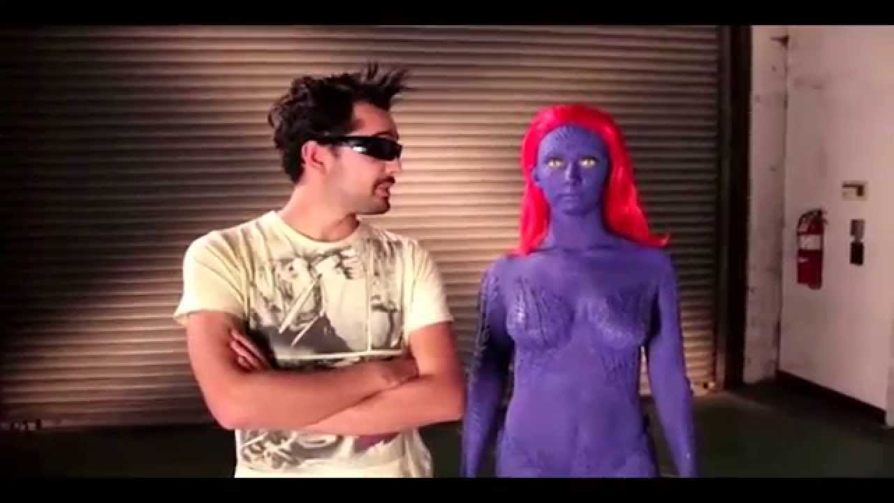 1280x720 Mystique Body Paint - Mystique Painting