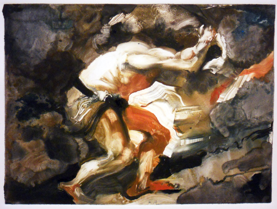 Myth Of Sisyphus Painting At PaintingValley.com | Explore Collection Of ...