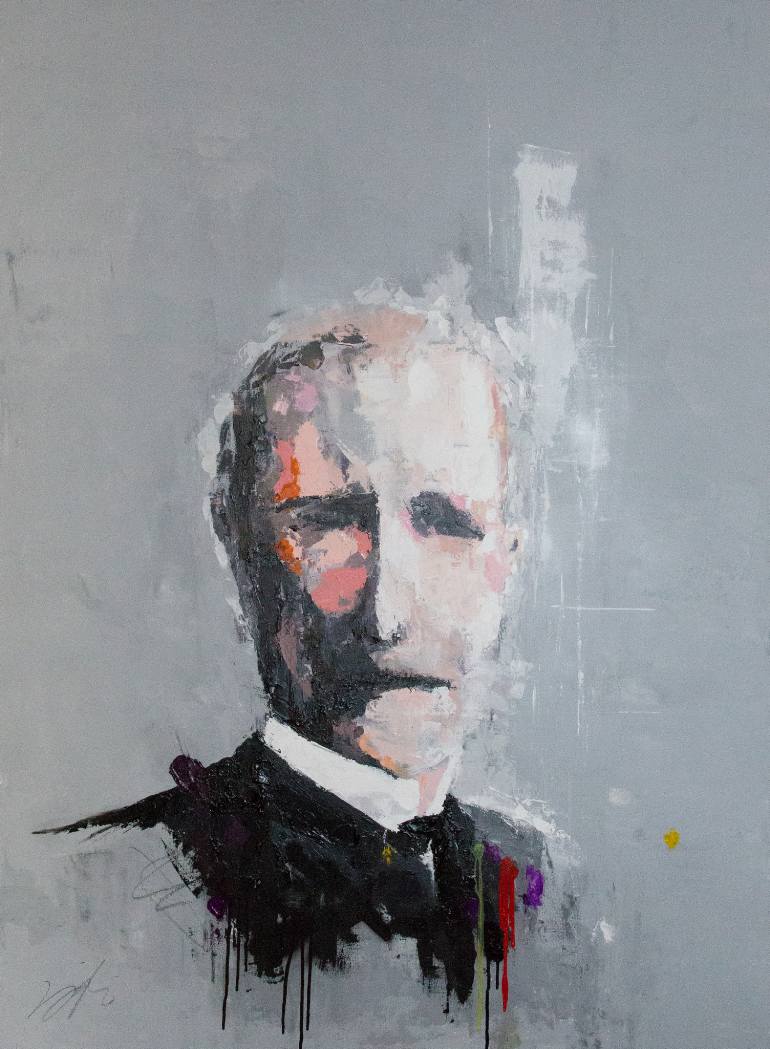 770x1049 Saatchi Art Sadness Painting By Tomoya N - N Painting