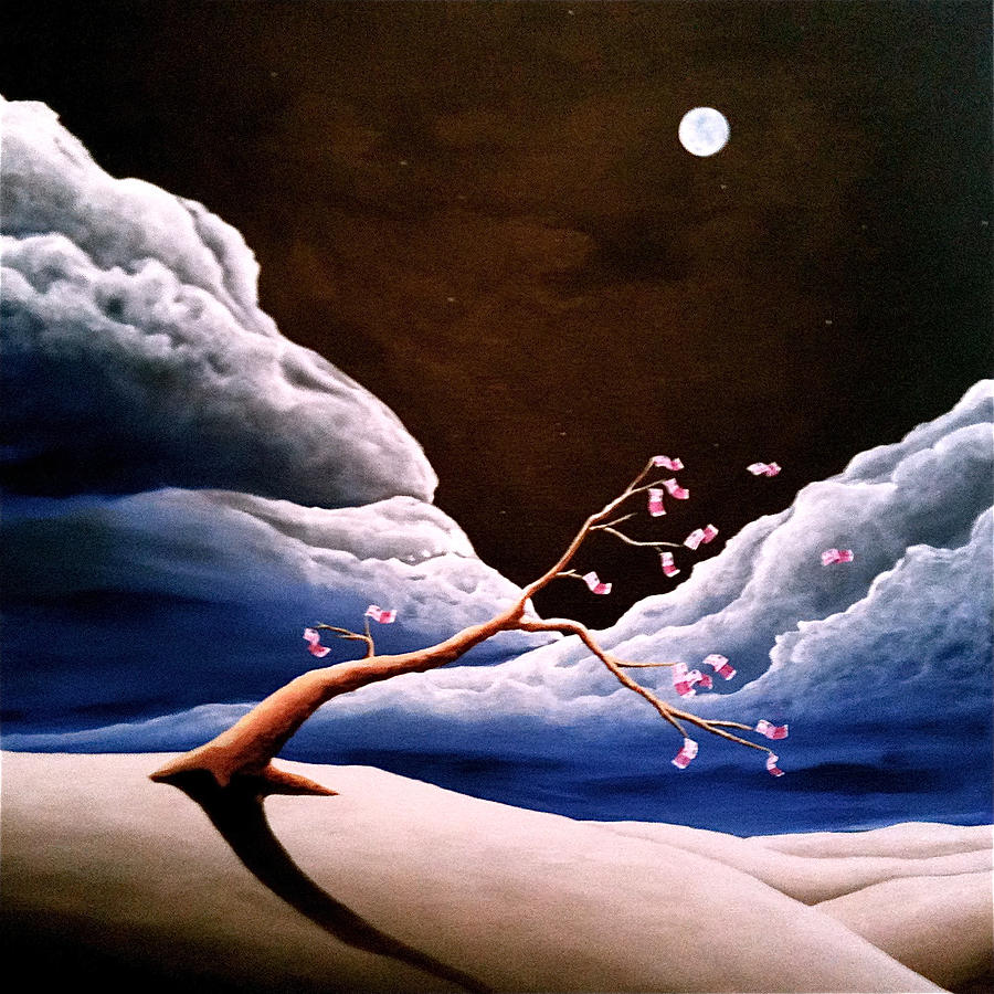 900x900 Money Does Not Grow On Trees Painting By Ric Nagualero - Nagualero Painting