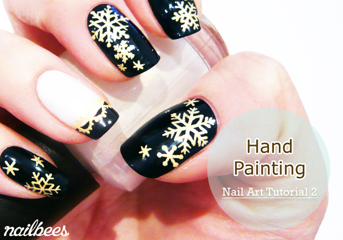 700x490 Hand Painted Nail Art Nailbees - Nail Painting