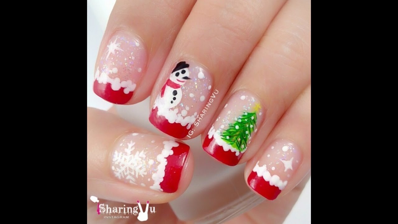 1280x720 New Year Nail Painting By Sharingvu - Nail Painting