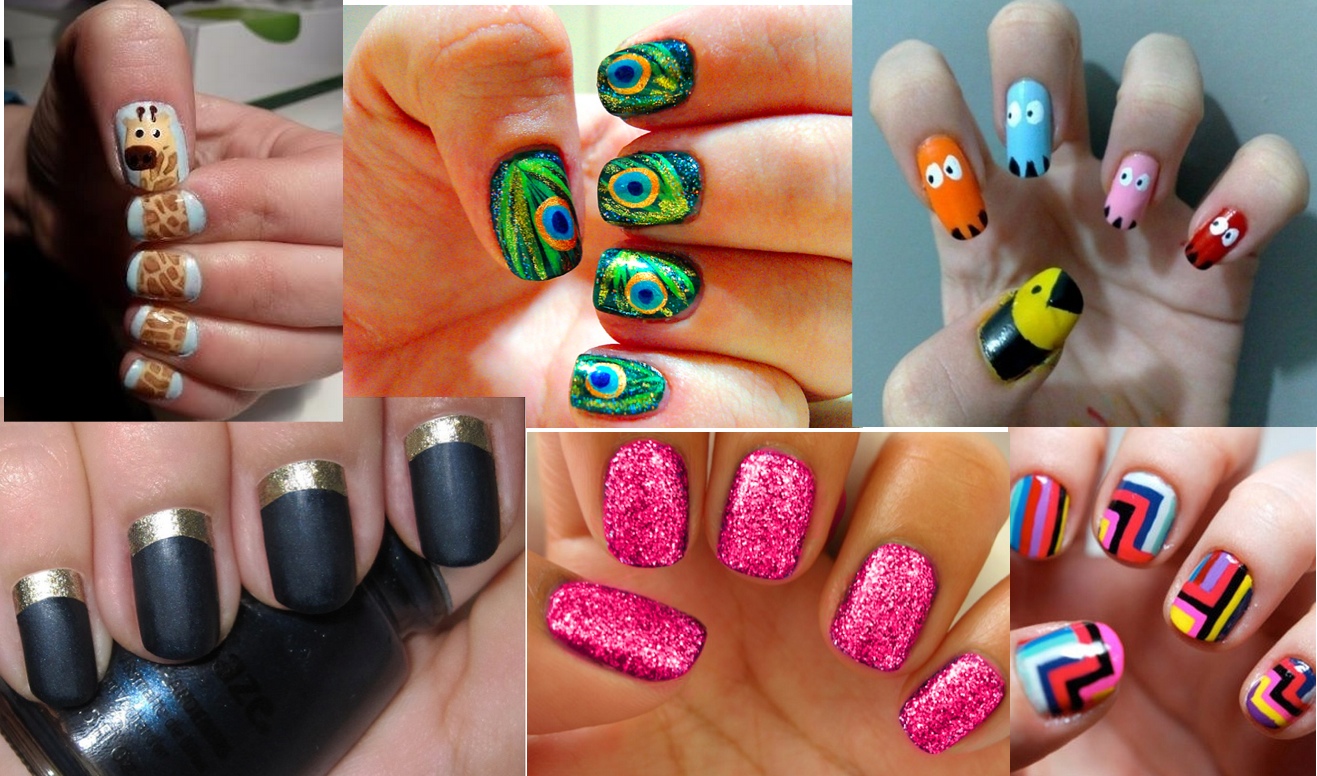 1317x776 Art Of Painting The Body, And Coloring The Nails, Hair (Dasana - Nail Painting Art