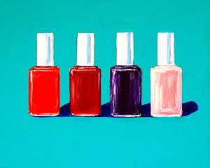 300x240 Nail Polish Paintings Fine Art America - Nail Polish Painting