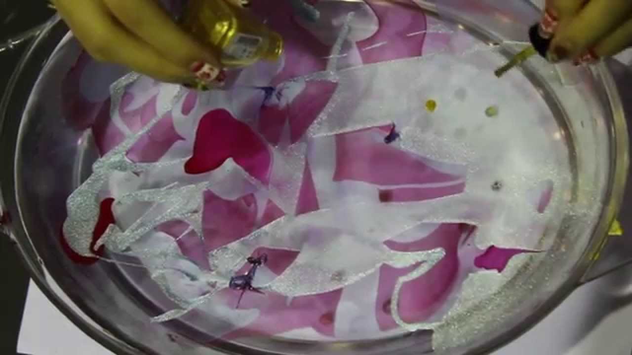 1280x720 Nail Polish Painting On Water - Nail Polish Painting