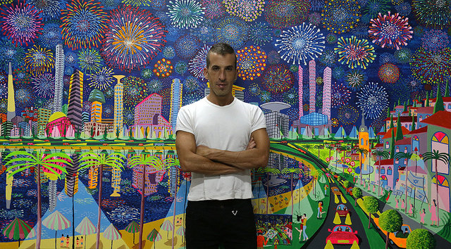 640x354 Raphael Perez Artwork Naive Artists Painters Folk Original - Naive Painting