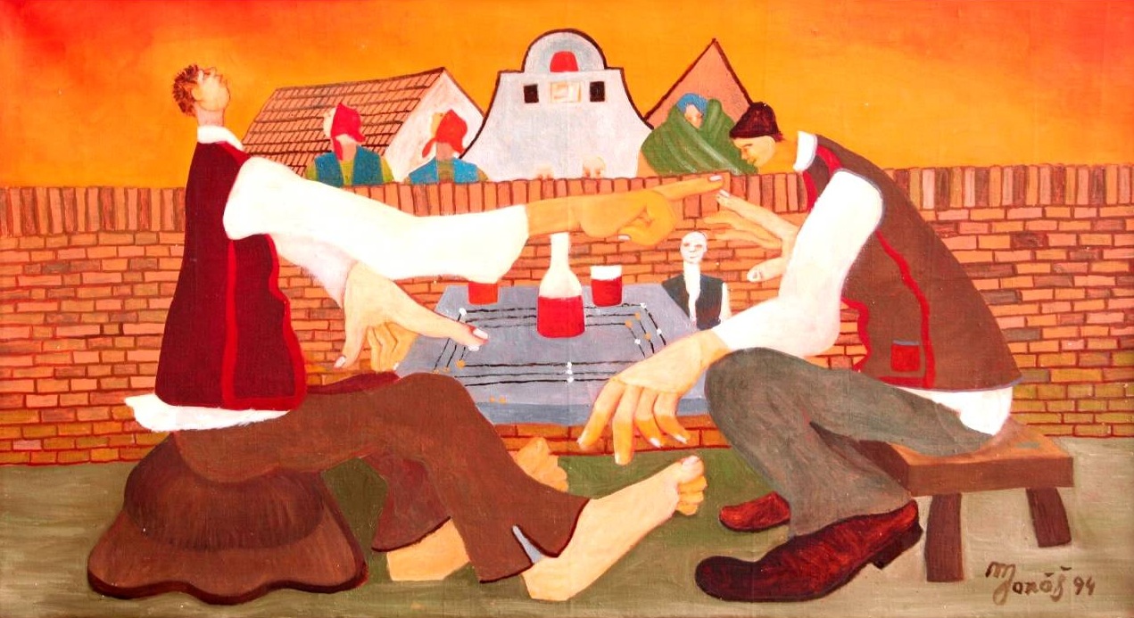 1271x693 Gallery Of Naive Art Kovacica - Naive Painting