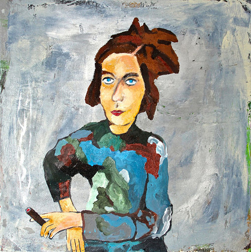 500x501 Inviting, Naive Style Paintings By Barry Scanlan - Naive Painting Style