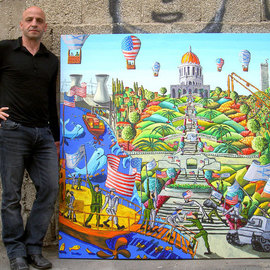 270x270 Raphael Perez Artwork Nife Painter Naive Artists Original - Naive Painting Style