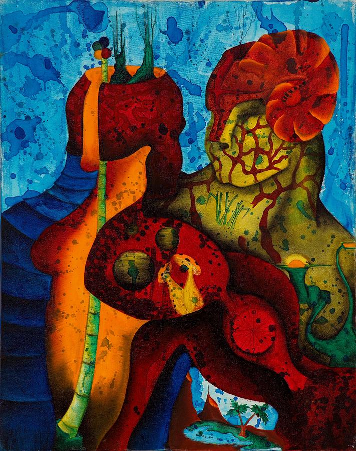 711x900 Namaste Painting By Mario Garcia - Namaste Painting