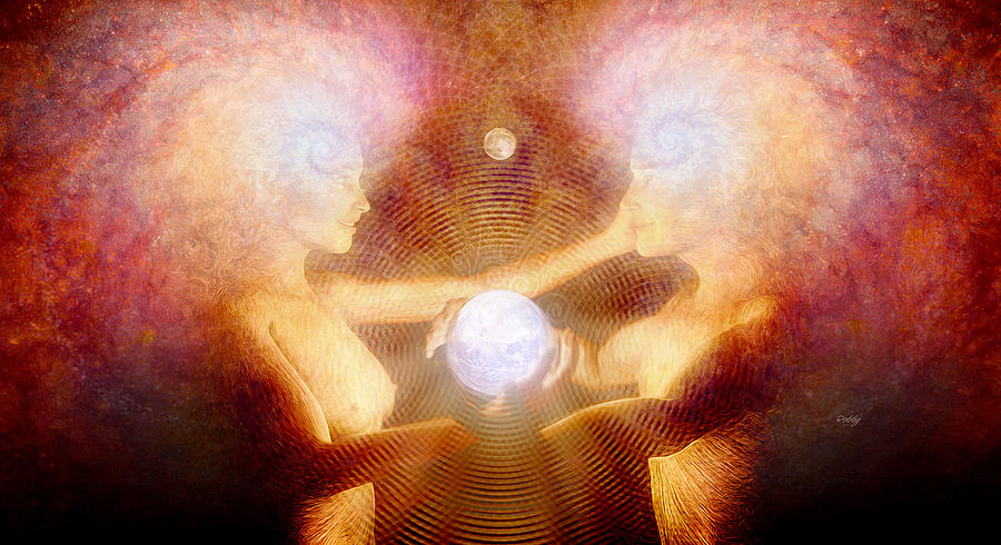 900x490 Namaste Painting By Robby Donaghey - Namaste Painting