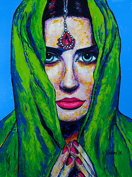 462x618 Neena Buxani - Namaste Painting