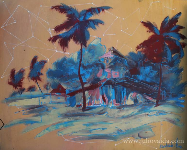 770x618 Saatchi Art Namaste Painting By Kusheva Marina - Namaste Painting