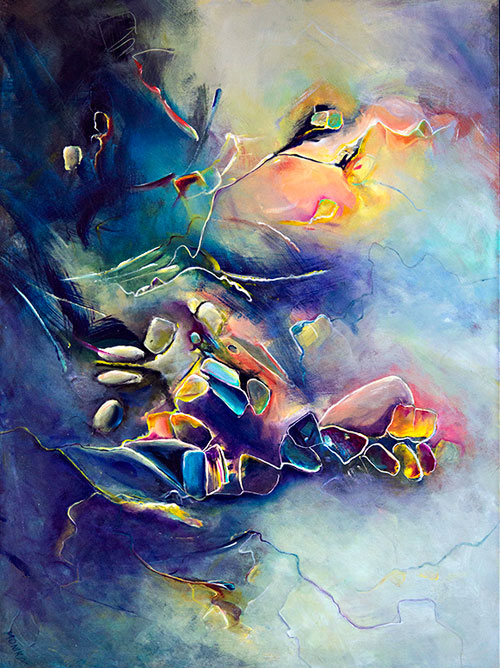 500x668 Monika Wright Artist - Namaste Painting