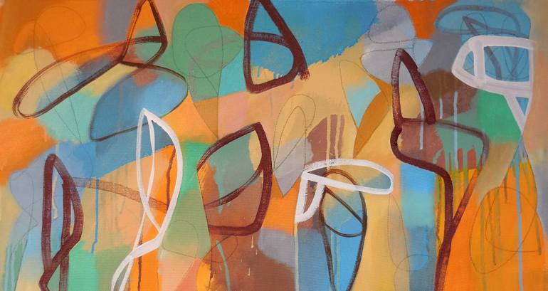 770x409 Saatchi Art I Call Your Name Painting By Hal Mayforth - Name Painting