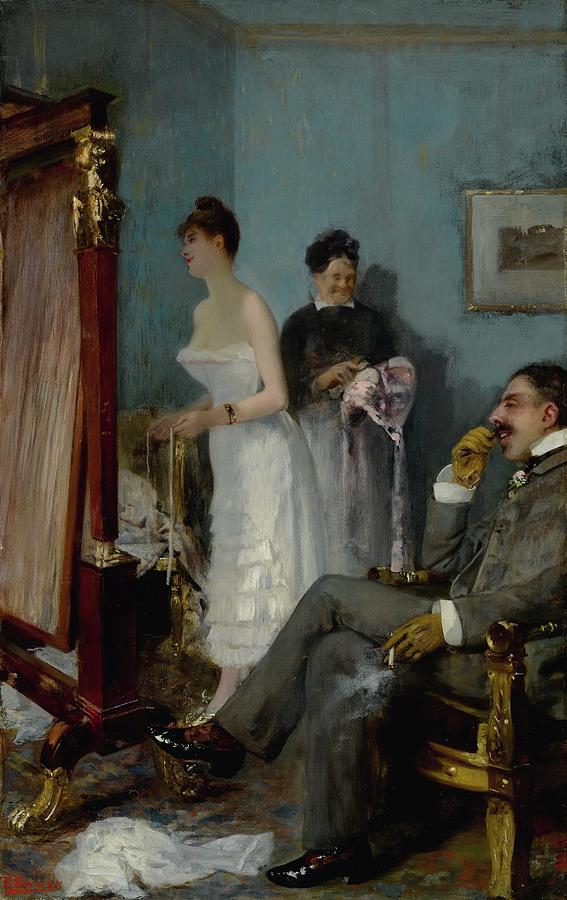 567x900 Henri Gervex 1852 - Nana Painting