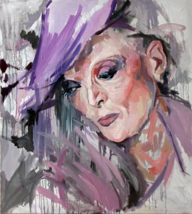 770x859 Saatchi Art Nana Painting By Paulina Taranek - Nana Painting