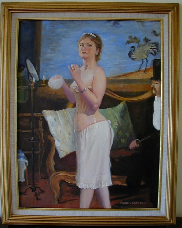 637x800 Fun With Fine Art - Nana Painting