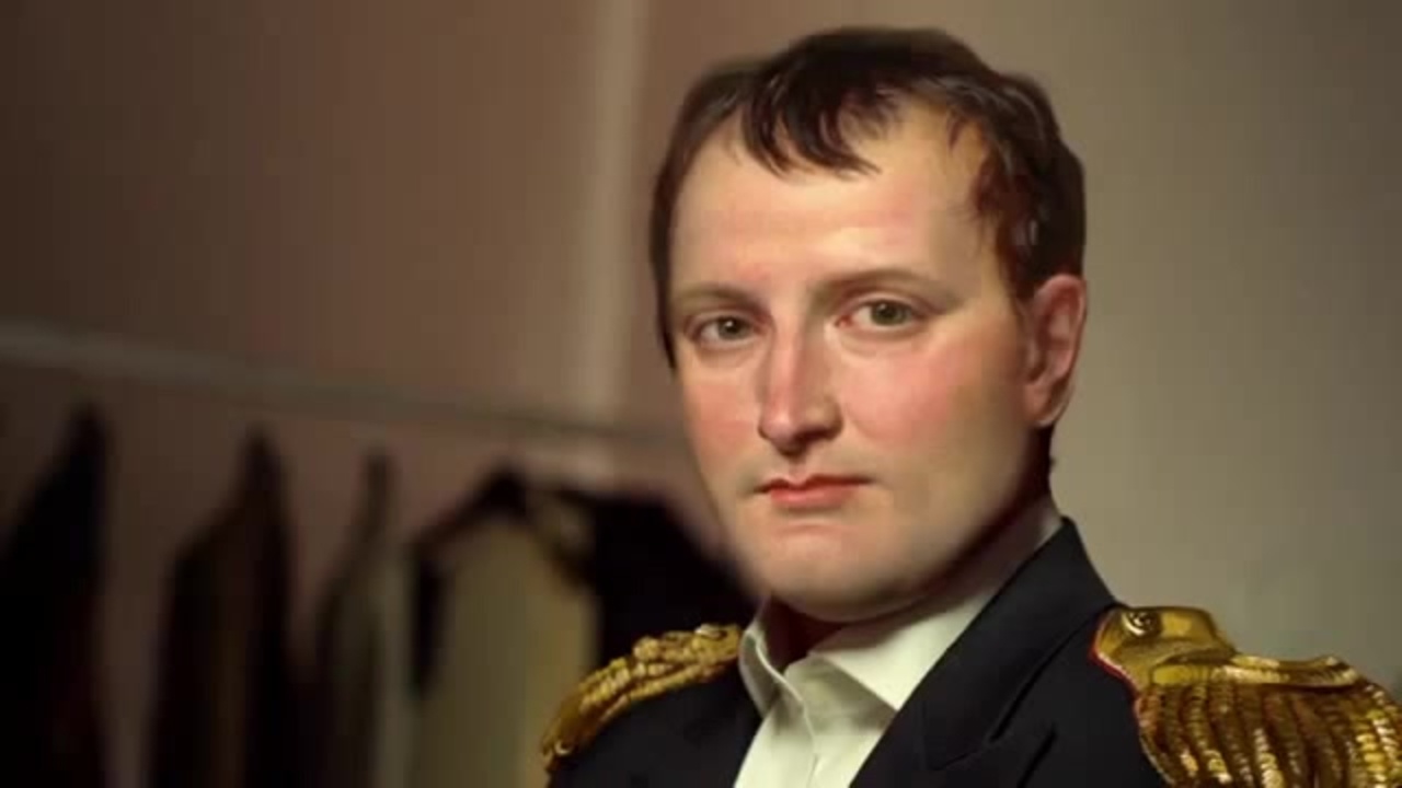 1280x720 Napoleon - Napoleon At Fontainebleau Painting