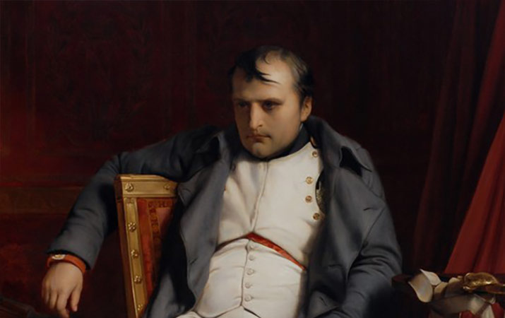 715x450 Napoleon Bonaparte In Paris See The World - Napoleon At Fontainebleau Painting