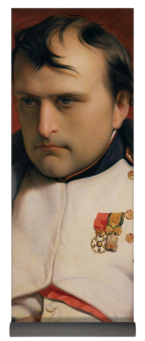 500x1171 Napoleon In Fontainebleau Yoga Mat For Sale By Hippolyte Delaroche - Napoleon At Fontainebleau Painting