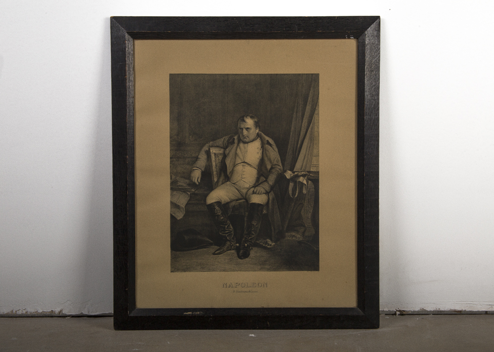 1000x713 Napoleon - Napoleon At Fontainebleau Painting