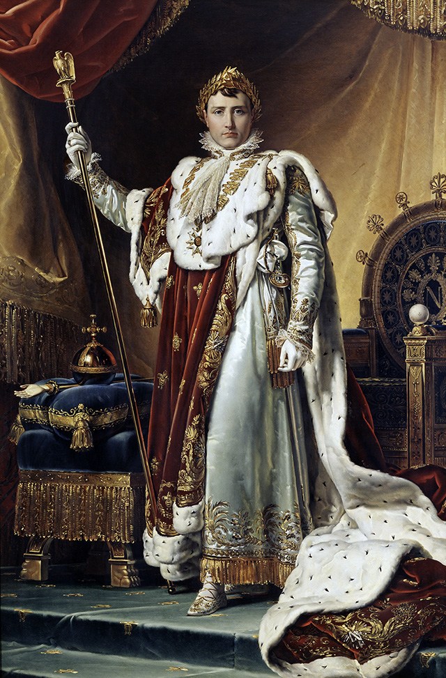 640x973 The Many Faces Of Napoleon Bonaparte What Did The French Emperor - Napoleon At Fontainebleau Painting