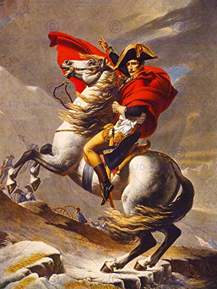 441x587 Paintings Portrait Napoleon Bonaparte Emperor France - Napoleon Bonaparte Horse Painting